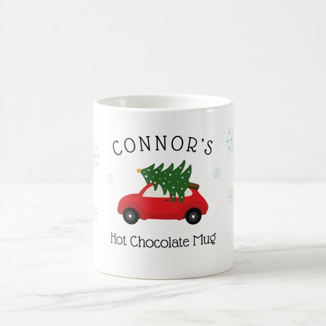 Enfants Chocolat Chaud Personnalisé Mug (Centre)