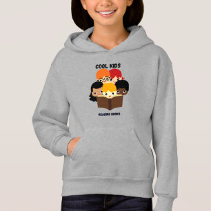 Enfants cool lisant des livres T-shirt