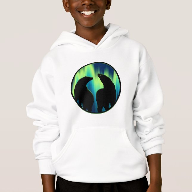Enfants de l'ours Tribal Art Sweat - shirt à capuc (Devant)