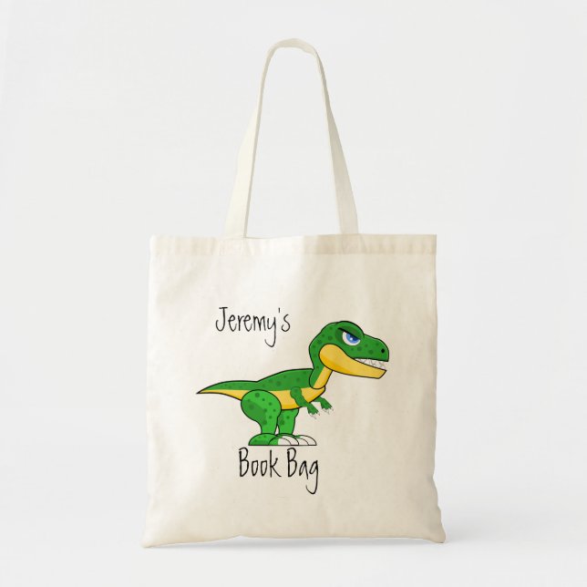 Enfants Dinosaur Livre Sac Amusant Jurassique (Devant)