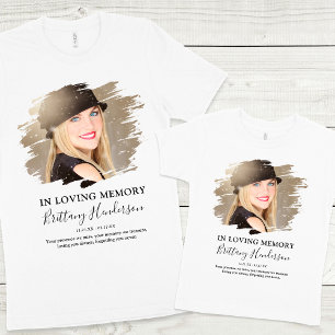 Enfants En Souvenir Affectueux T-Shirt Mémorial