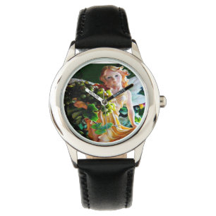 Enfants Fairy Angel Imprimé Montre personnalisée