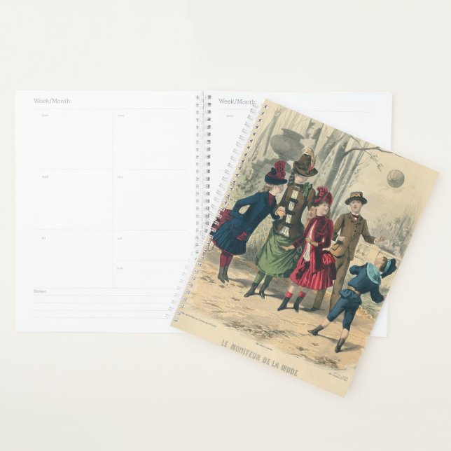 Enfants Famille Antique Victorienne Enfant (Devant avec enveloppe)