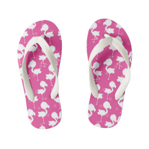 Enfants Filles mignonette flamingo rose modèle tongs