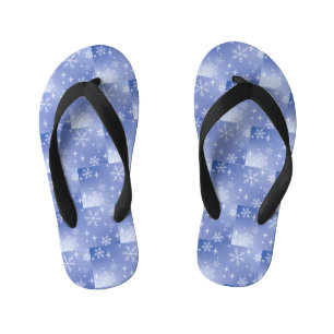 Enfants Flamme de neige d'hiver Les tongs de l'enfant