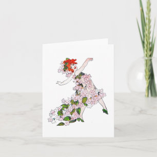 Enfants Fleurs vintages Traversant Arbutus