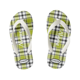 Enfants Flops à tongs HAMbWG pour fille vert