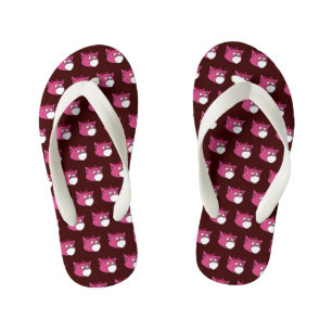 Enfants Les tongs des chats de Boomi