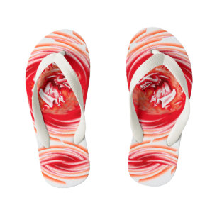 Enfants Loup sauvage Tournez des tongs blancs pour tout-pe