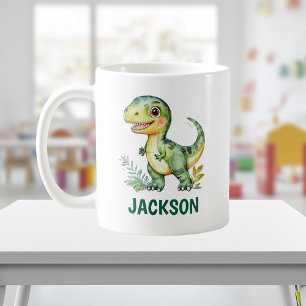 Enfants mignonette Dinosaure Mug personnalisé