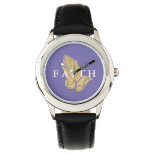 Enfants Montres classiques-Mains de prière foi