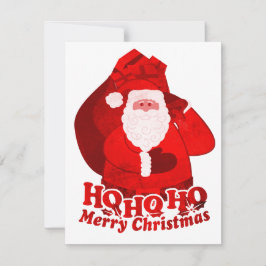 Enfants Noël invitation Père Noël rouge