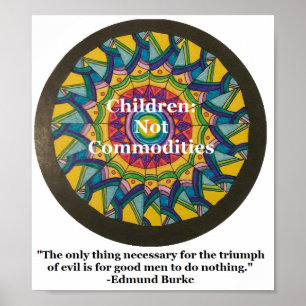 Enfants : Pas de trafic Poster