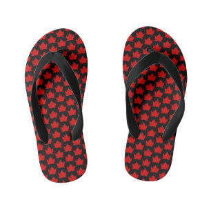 Enfants Souvenir du Canada Sandales à tongs Chaussures Can