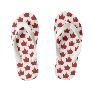 Enfants Souvenir du Canada Sandales à tongs Chaussures Can