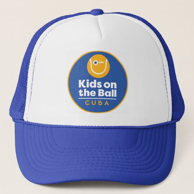 Enfants sur la boule : Casquette de camionneur du (Devant)
