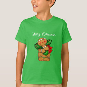 Enfants T-shirt Gingerbread Personne