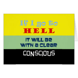 Enfer conscient ~ Carte