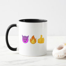 Enfer ouais ! tasse de café personnalisée par |