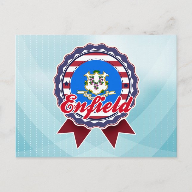 Enfield, CT Postkarte (Vorderseite)