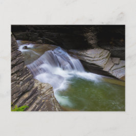 Enfield Glen, Robert H Treman Staat Park, NY Postkarte
