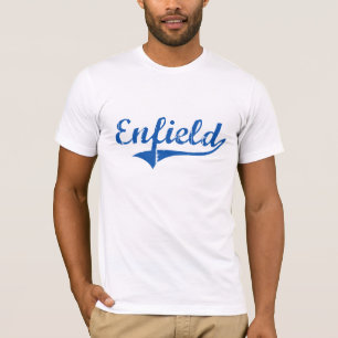 Enfield-New Hampshire-klassischer Entwurf T-Shirt