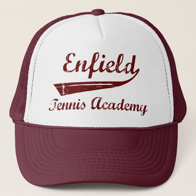 Enfield-Tennis-Akademie Truckerkappe (Vorderseite)