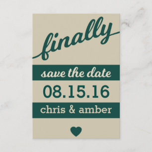 Enfin ! Save the date