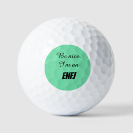 ENFJ Golf Balls Golfball