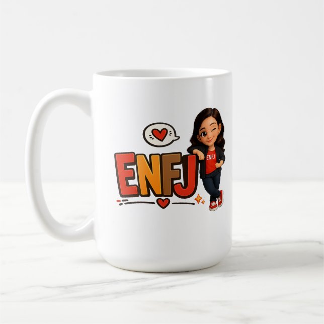 ENFJ KAFFEETASSE (Links)