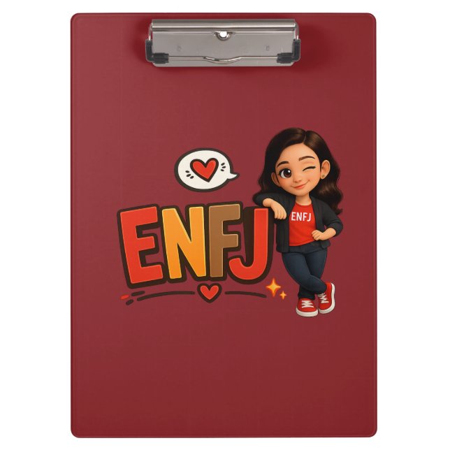 ENFJ KLEMMBRETT (Vorderseite)