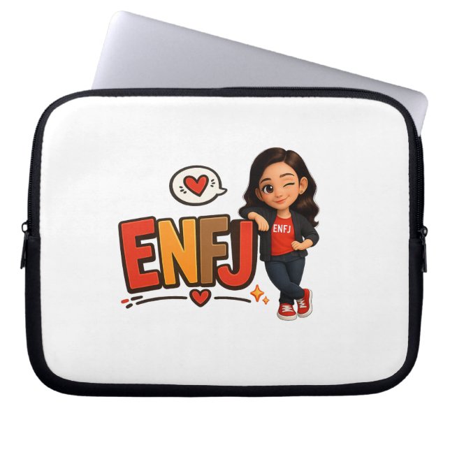 ENFJ LAPTOPSCHUTZHÜLLE (Vorderseite)