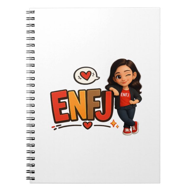 ENFJ NOTIZBLOCK (Vorderseite)