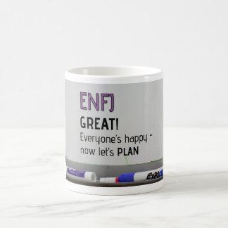 ENFJ "nous a maintenant laissés prévoir" la tasse