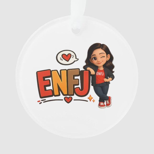 ENFJ ORNAMENT (Vorderseite)