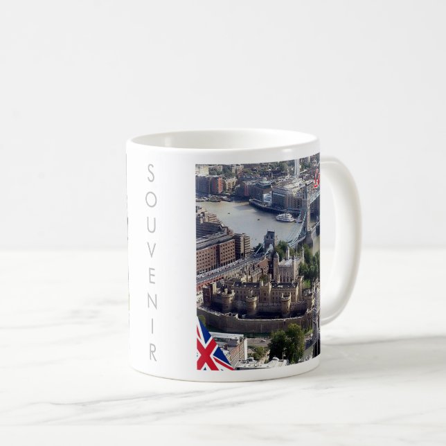 ENG064 LONDON Panorama, England, Kaffeetasse (VorderseiteRechts)