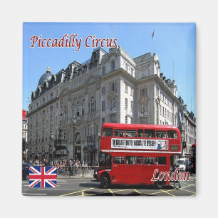 ENG085 LONDON PICCADILLY CIRCUS, Kühlschrank Magnet