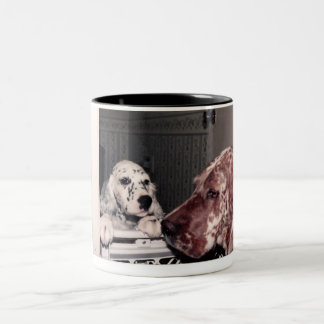 Eng.-Setzer-Tasse Zweifarbige Tasse