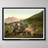 Engadin, Graubünden, Schweiz