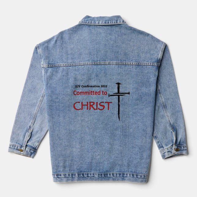 Engagement À La Retraite De Confirmation De Christ (Verso)