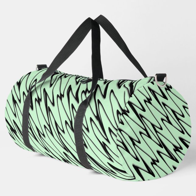 Engagieren der Minze Grün Duffle Bag (Linke Ecke)