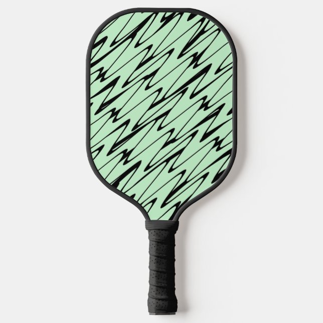 Engagieren der Minze Grün Pickleball Schläger (Vorderseite)