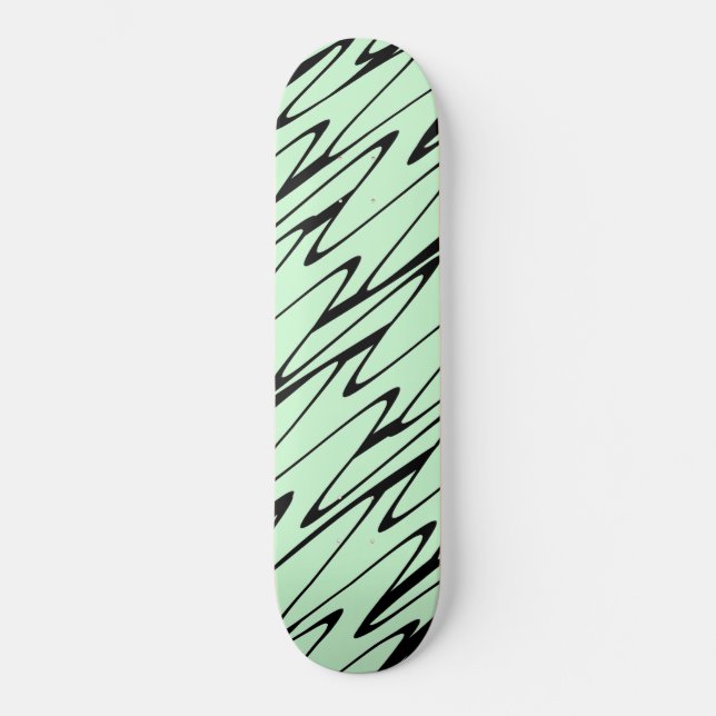 Engagieren der Minze Grün Skateboard (Vorderseite)