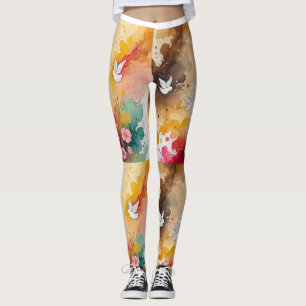 Engel abstrakt leggings