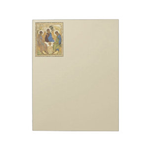 Engel am Mamre Trinity Notepad Notizblock