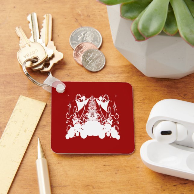 Engel Ändern zu beliebiger Farbe Schlüsselanhänger (Schreibtisch)