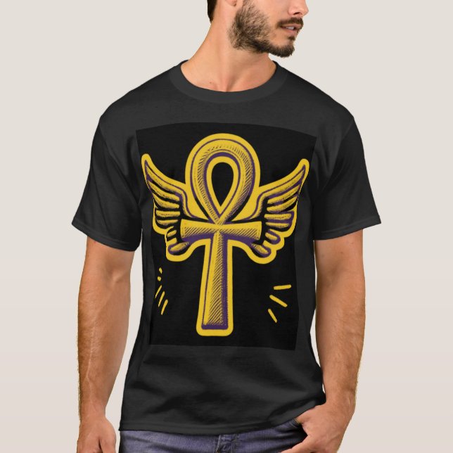 Engel-ankh T-Shirt (Vorderseite)