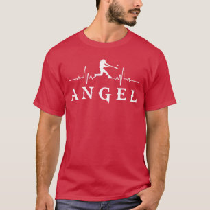 Engel Baseball Herzschlag für Baseballspieler und  T-Shirt