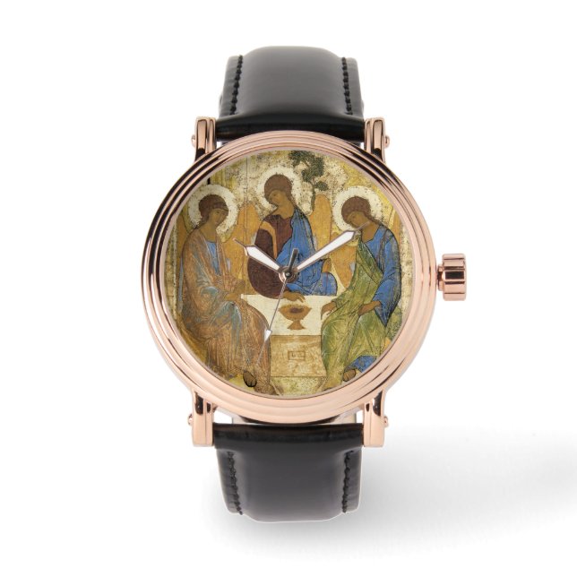 Engel bei Mamre Trinity Watch Armbanduhr (Vorderseite)