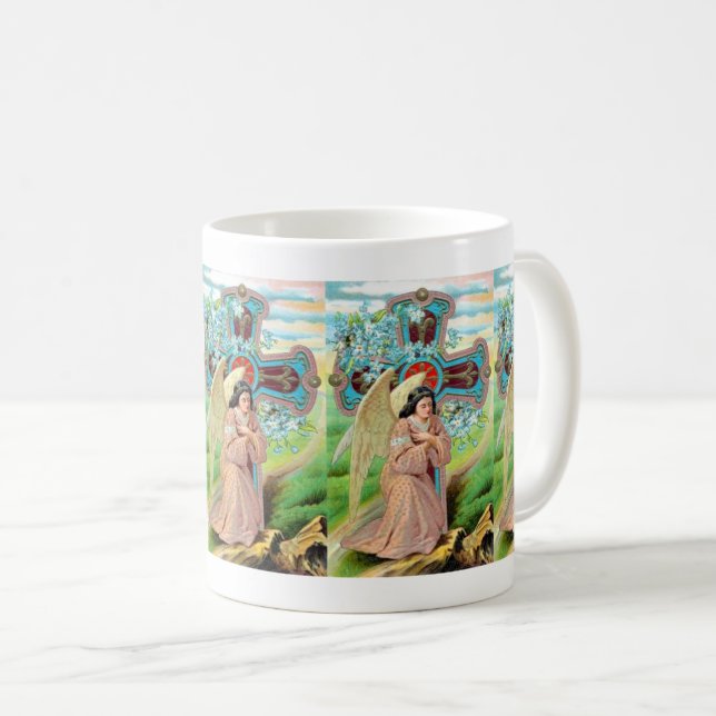 Engel betend kaffeetasse (VorderseiteRechts)